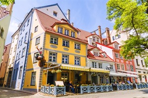 Cafes in Old Town Riga